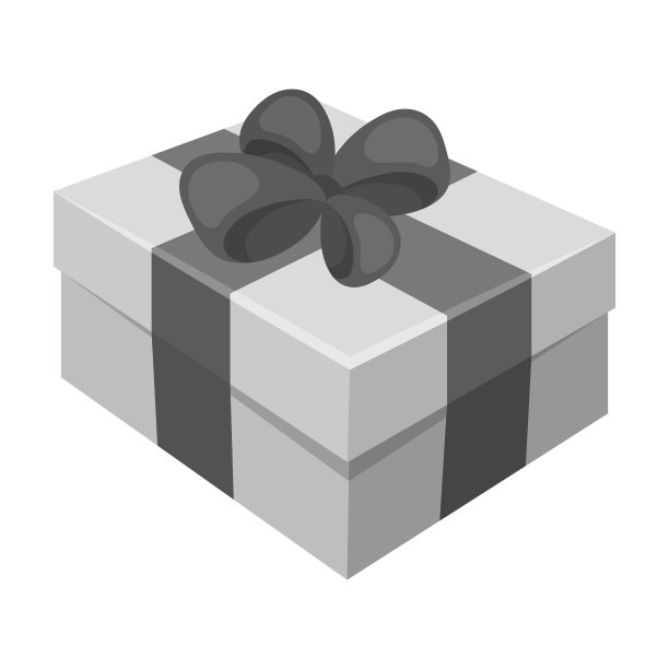 复活节礼物包装复活节单图标图片下载