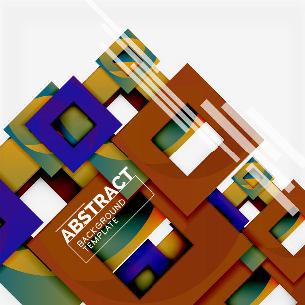 背景抽象正方形几何极小图片下载