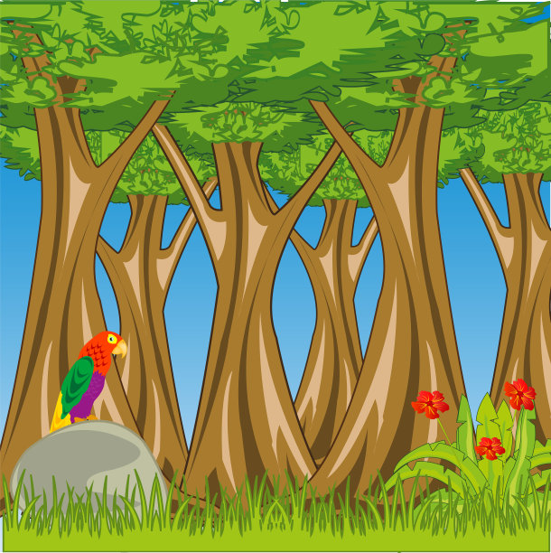 原生态景观亮丽而厚重图片下载