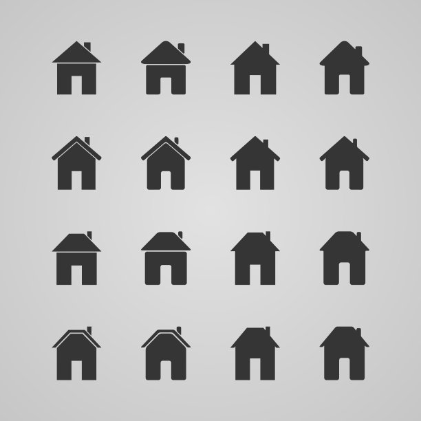 房屋图标素材图片下载