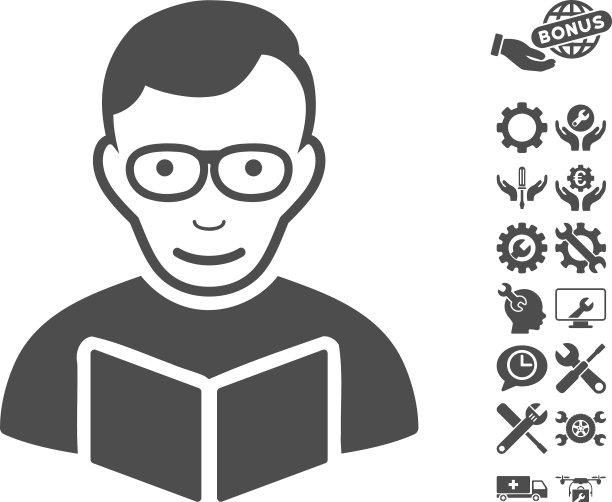 阅读器图标与工具奖金图片下载