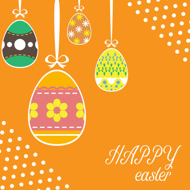 复活节模板图片下载