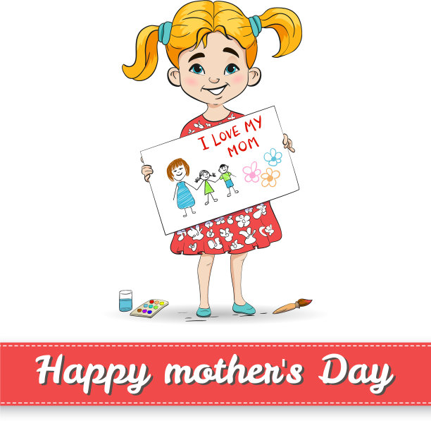 快乐的母亲节图片下载