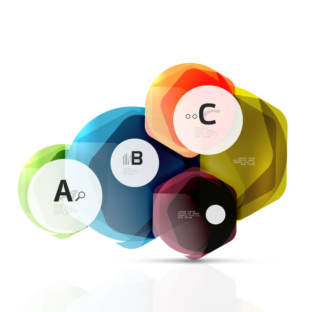 几何六边形抽象背景图片下载