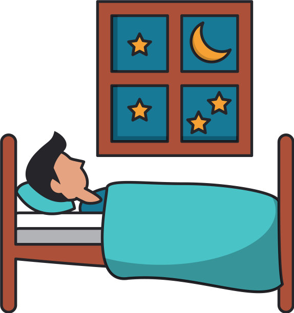 睡眠和休息动画片图片下载