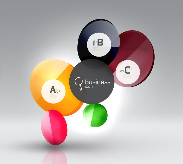 圆抽象背景图片下载