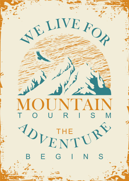 47、携山川旗帜，展翅雄鹰图片下载