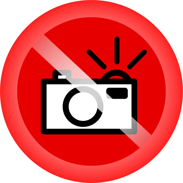 没有闪光标志，没有闪光照片图标，没有摄影图片下载