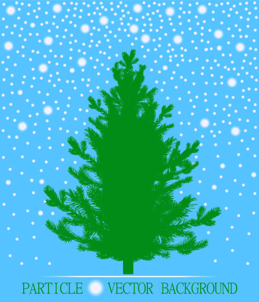 摘要雪花微粒与新年图片下载