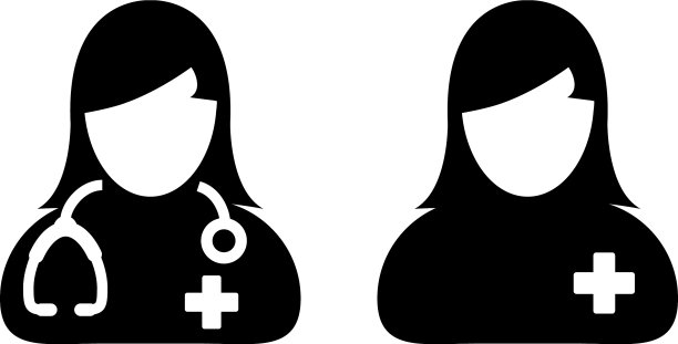 医生咨询图标女性个人简介图片下载