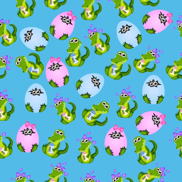 鳄鱼宝宝或短吻鳄图片下载