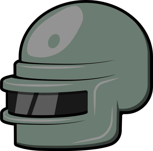 平面设计的游戏头盔在10eps图片下载