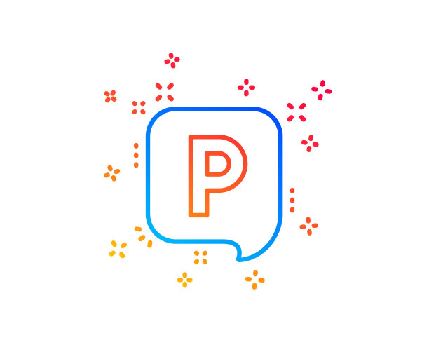 停车线图标停车场标志图片下载