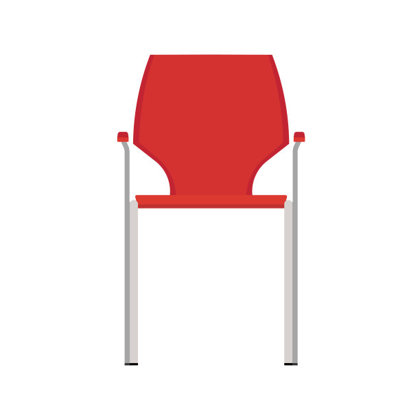 椅子餐厅正面视图图标设计图片下载
