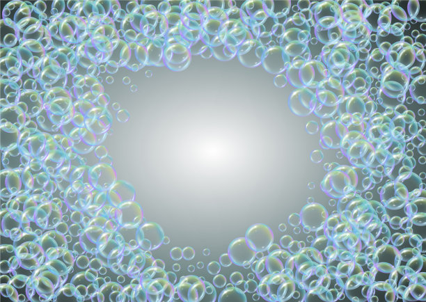 用洗发水和肥皂泡沫泡沫派对背景图片下载