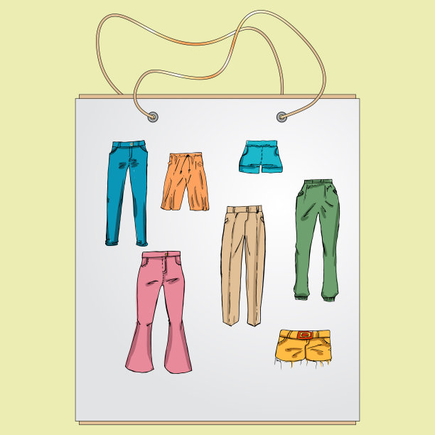 购物袋与礼品袋的形象图片下载