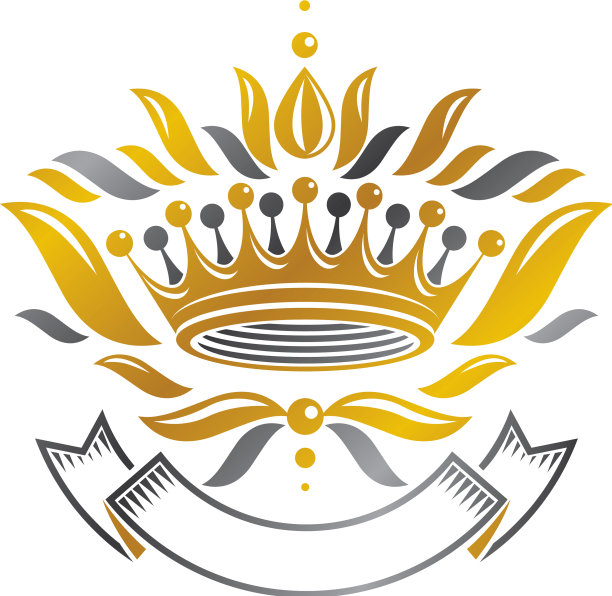 雄伟的皇冠、纹章、纹章图片下载