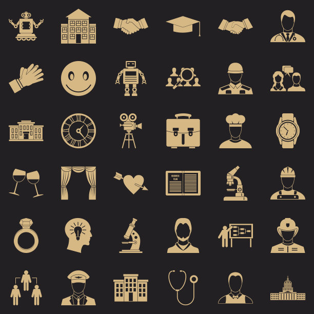 握手图标设置简单的风格图片下载