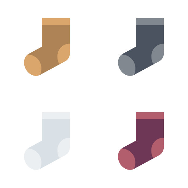 平型圣诞袜图片下载