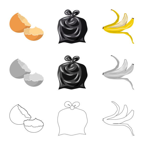 设计转储和排序图标的收集图片下载