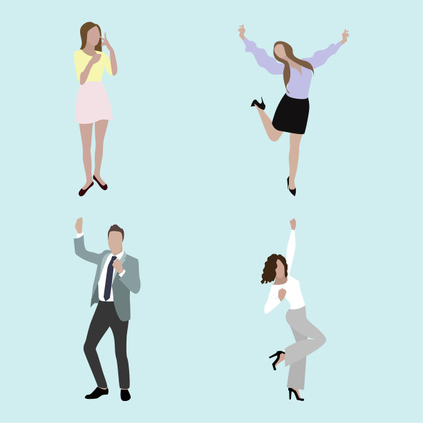 幸福的人使男人和女人快乐图片下载