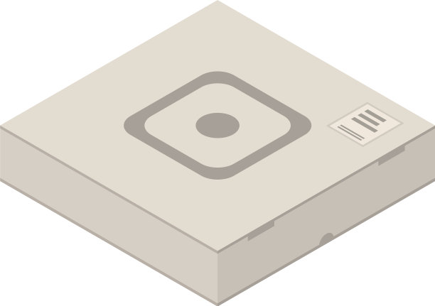 交付平面盒图标等距样式图片下载