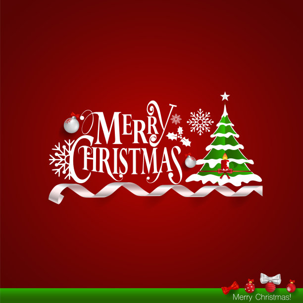 圣诞贺卡圣诞祝福信图片下载