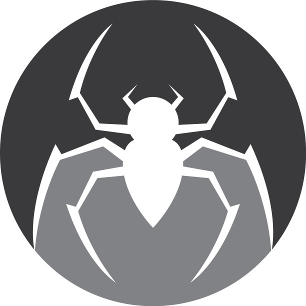 蜘蛛标志模板图片下载
