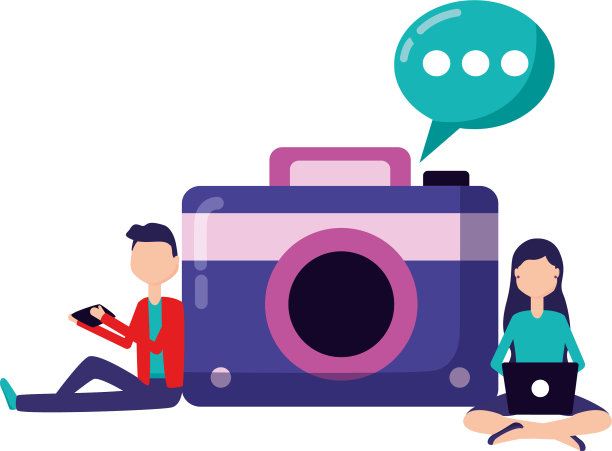 人们的社交媒体图片下载