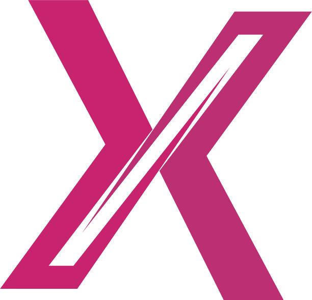X字母标志模板图标图片下载