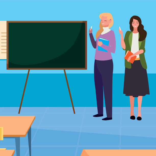 女教师在教室里配对图片下载