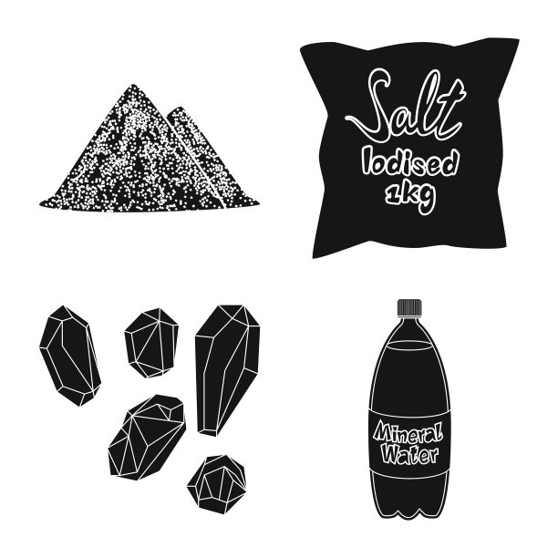 孤立对象的自然和烘烤图标集图片下载