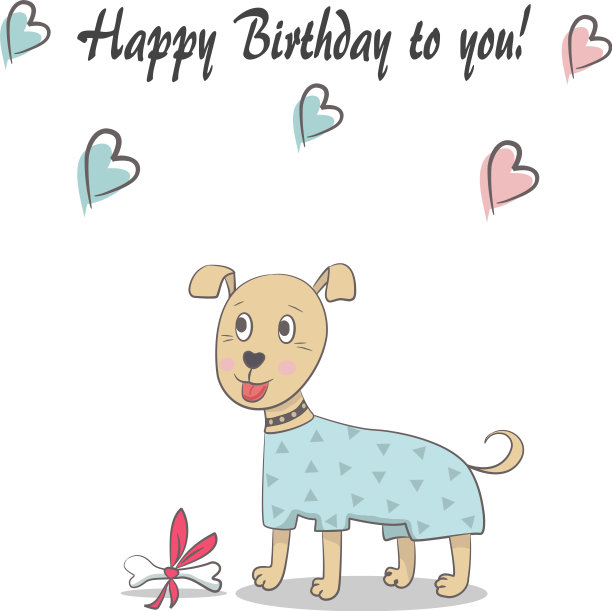 生日快乐卡片设计图片下载