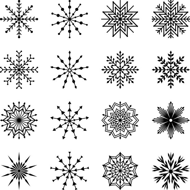 的雪花图片下载