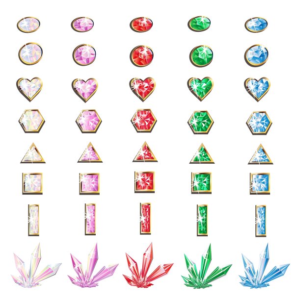 宝石和水晶集图片下载