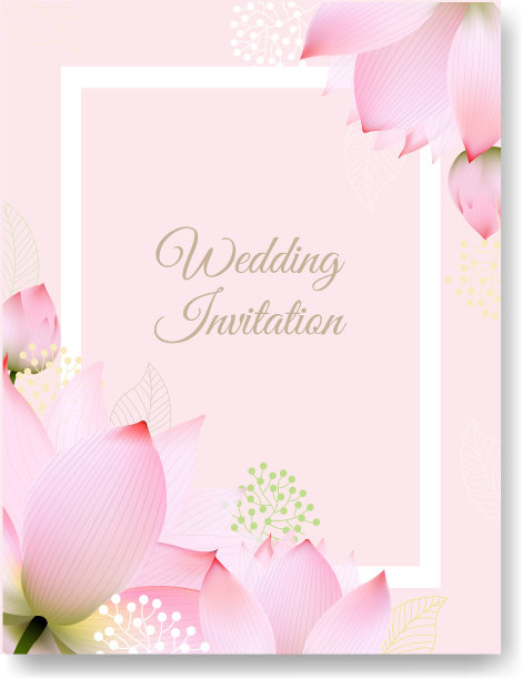 婚礼的邀请图片下载