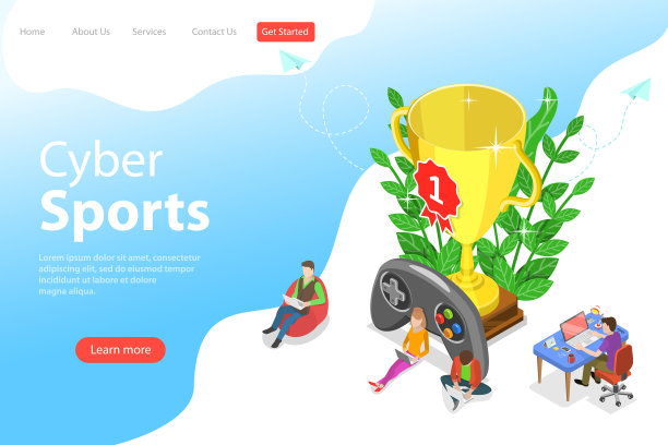 等距平落地头模板图片下载