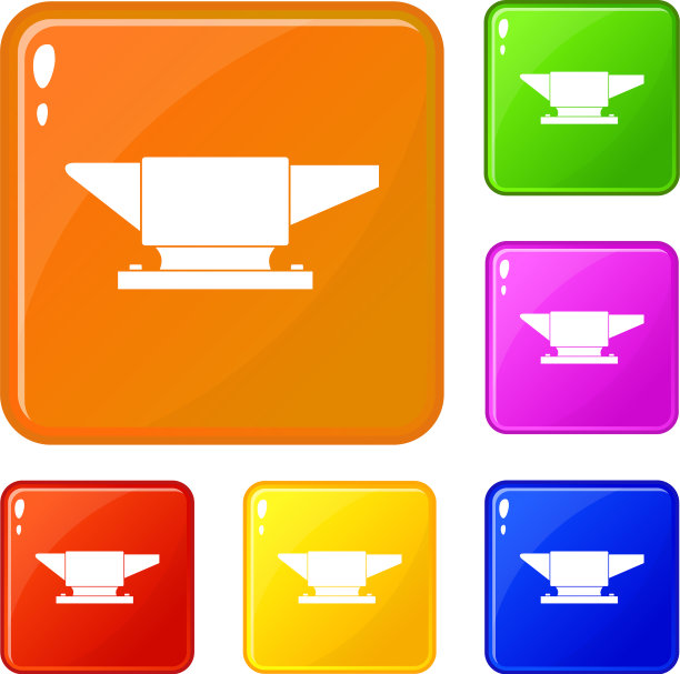 铁砧图标设置颜色图片下载