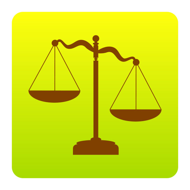 正义的天平，棕色的图标在图片下载
