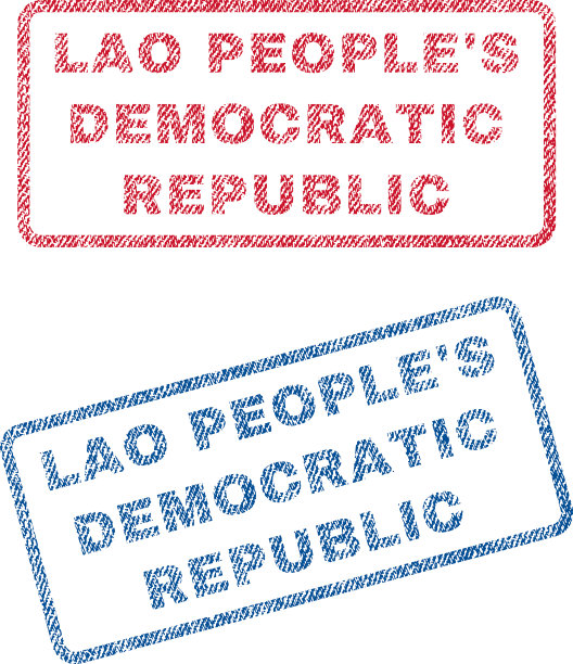 老挝人民民主共和国纺织邮票图片下载