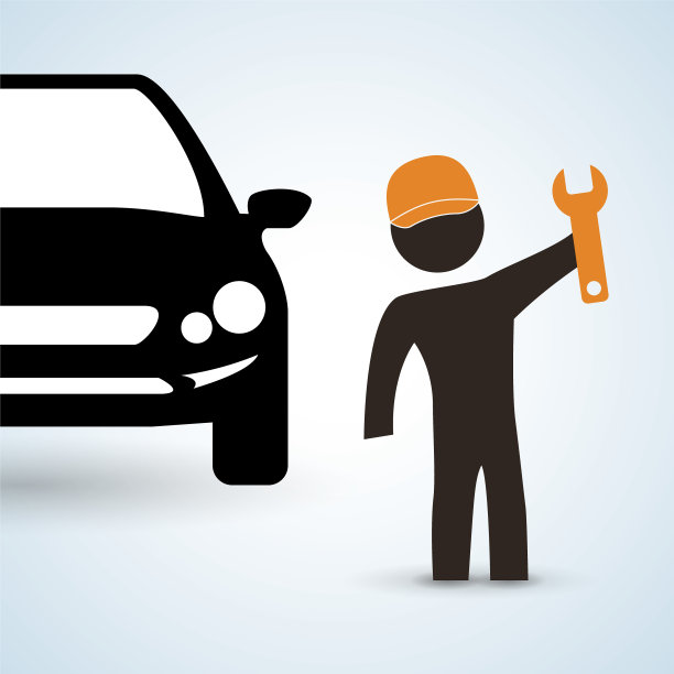 维修设计自动图标隔离图片下载