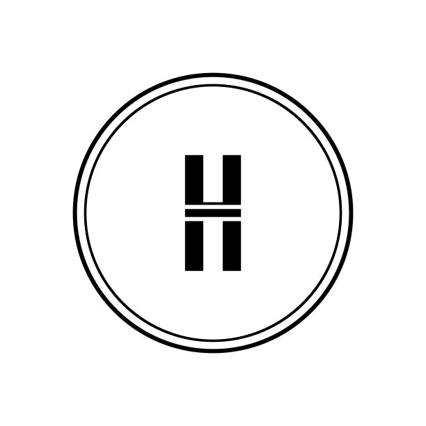 字母H标志模板设计图片下载