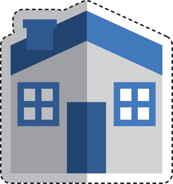 外部房屋隔离图标图片下载