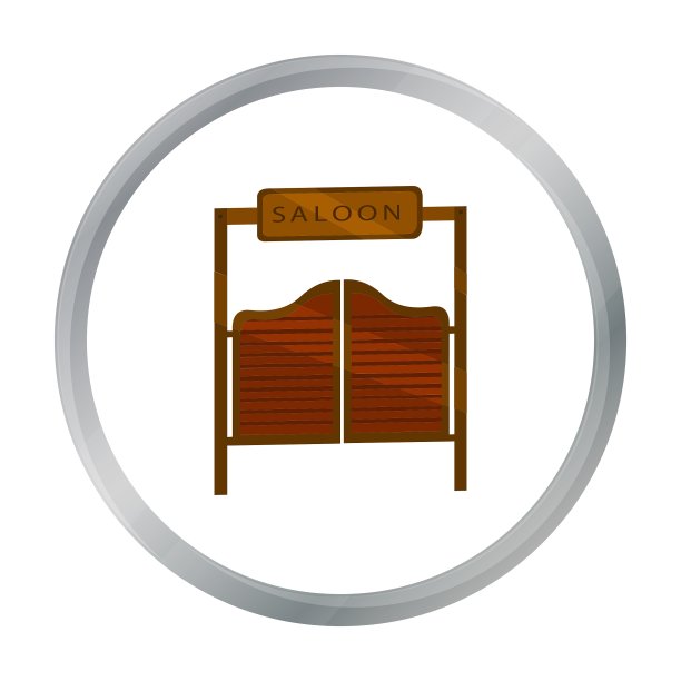 沙龙图标卡通Singe西方图标从图片下载