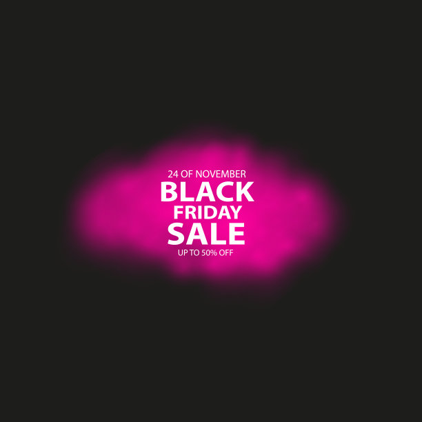 黑色星期五是炙手可热的黑色网络横幅图片下载