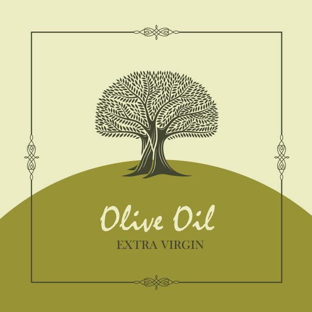 橄榄油标签图片下载
