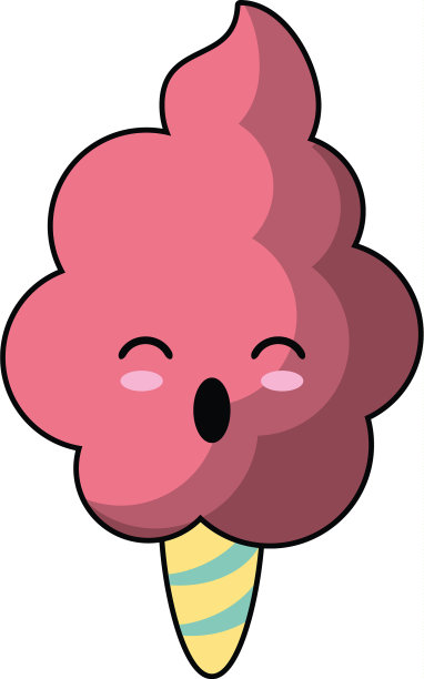 可爱的甜棉花糖图片下载