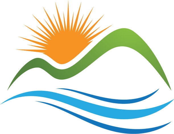 高山图标标识业务模板图片下载