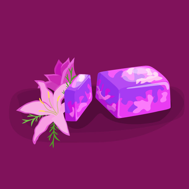 一套天然有机手工肥皂与橄榄图片下载