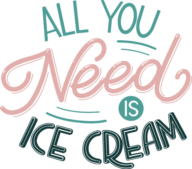 你所需要的只是冰淇淋图片下载